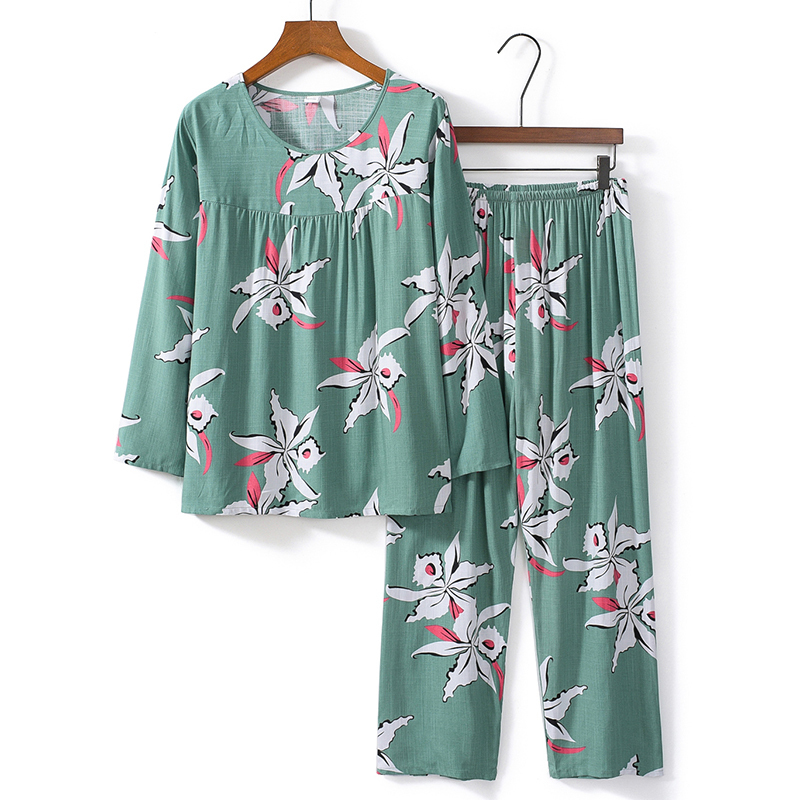Senior Long Sleeve Set (XL-4XL No. 17 Color) [Please contact customer service to confirm the shipping size after placing an order]
