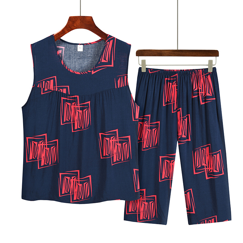 Sleeveless vest set for the elderly (XL-3XL size 1 color) [Please contact customer service to confirm the shipping size after placing an order]