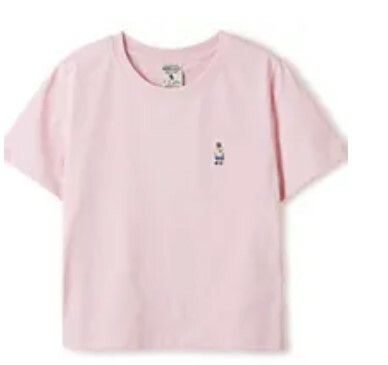 [S] WHO.A.U STEVE CROP T-SHIRT,PINK, WHRAE2423F-25-PINK (SWAU348)