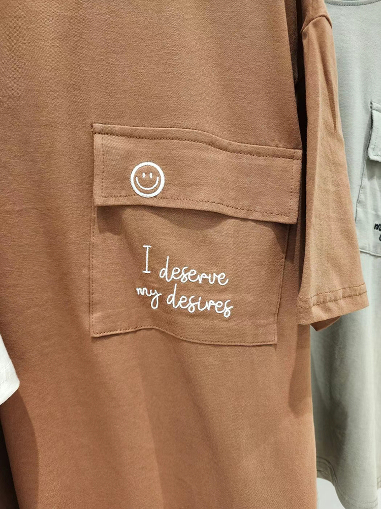 I deserve pocket Tee #A48