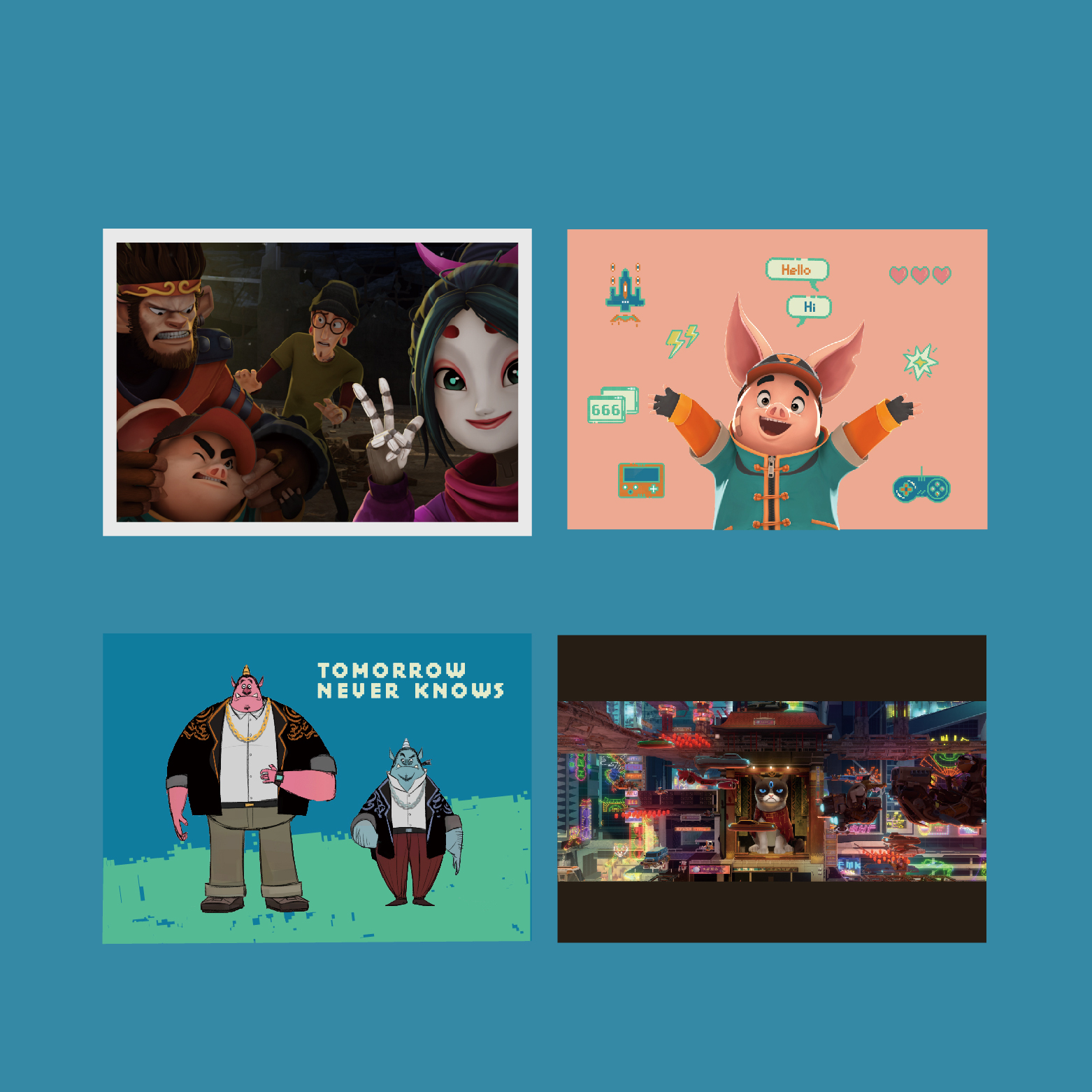 《八戒》決戰未來電影明信片(148x105mm)