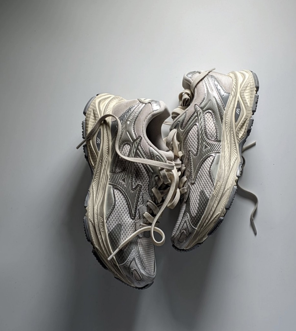 MIZUNO RACER S 復古做舊 髒髒鞋 慢跑鞋 男女同款