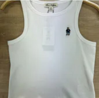 [S] WHO.A.U STEVE RIBBED CROP SLEEVELESS,IVORY, WHRNE2564F-39-IVORY (SWAU352)