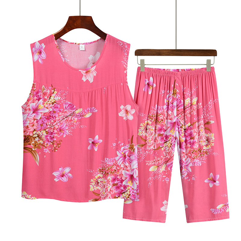 Sleeveless vest set for the elderly (XL-3XL size 11 color) [Please contact customer service to confirm the shipping size after placing an order]