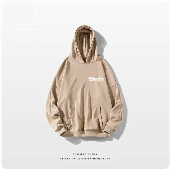 激抵連帽衛衣【M-3XL】【卡其色-薄款】(下單後聯絡客服確認發貨尺碼) 