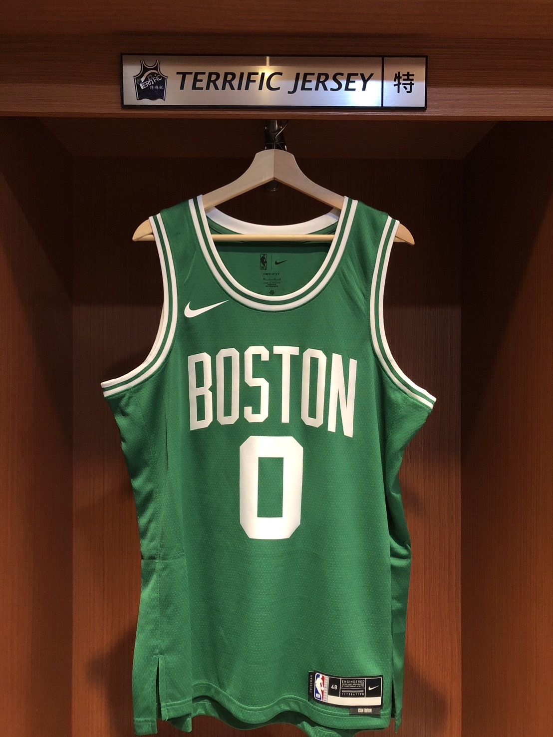 NBA球衣 Jayson Tatum 波士頓賽爾提克綠 Icon Nike Swingman 球迷版 熱轉印 全新