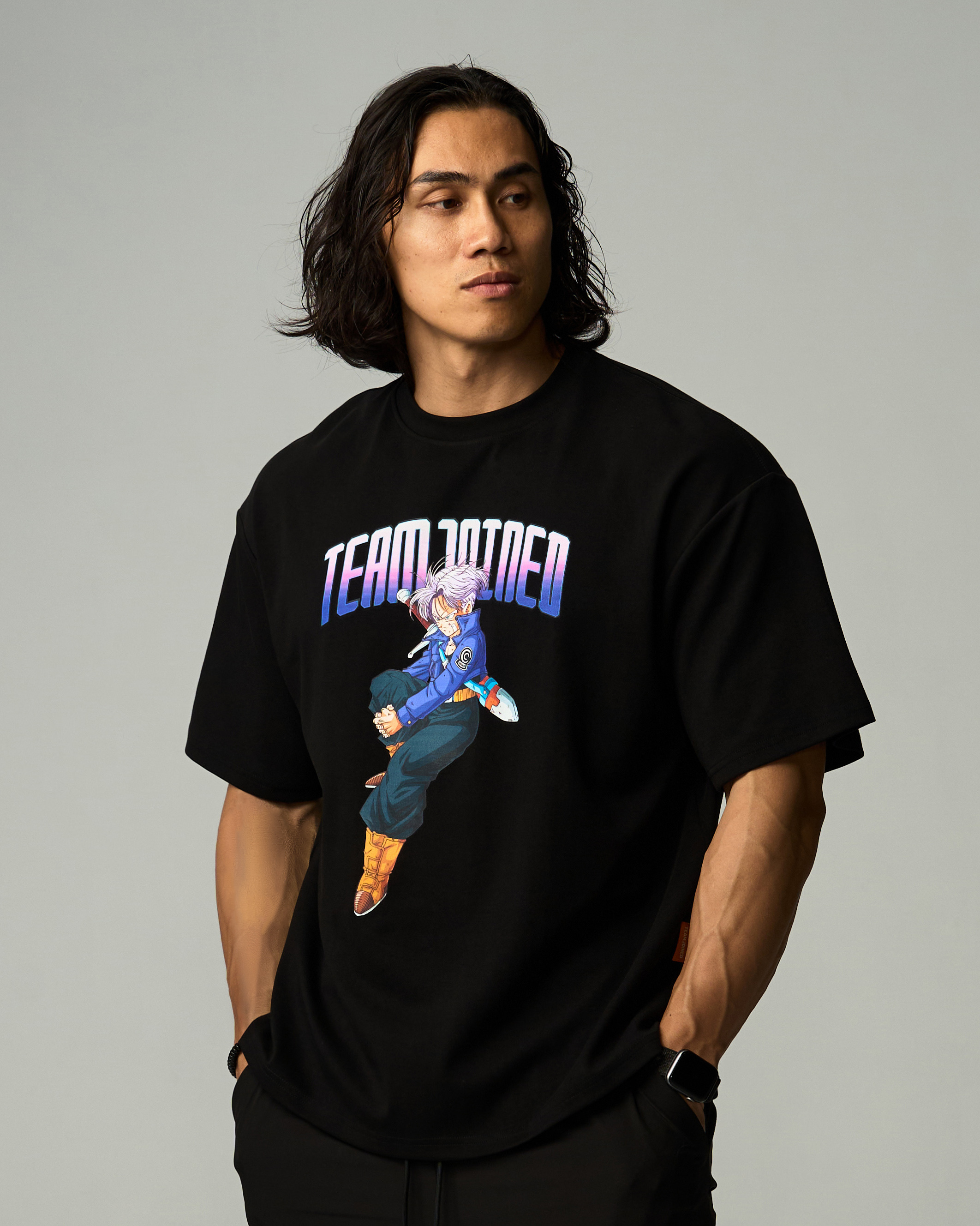 【Gokun】全3作品(James Black他) Joined® x 七龍珠Z 特南克斯重磅Oversized【黑】