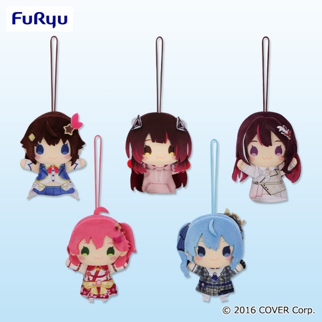 「官品現貨」Hololive FuRyu 掛飾公仔  ときのそら🐻 ロボ子さん🤖 AZKi⚒ さくらみこ🌸 星街すいせい☄️