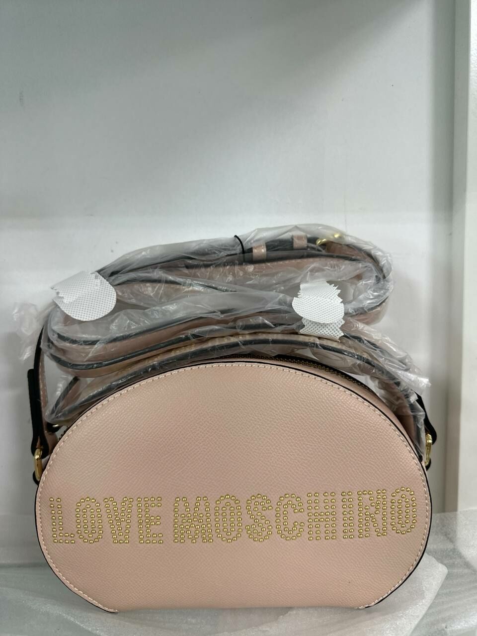 [S] LOVE MOSCHINO JC4210PP0GKG0609 CROSSBODY BAG,NUDE, 8059022744456 (SLM380)