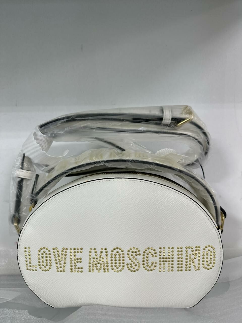 [S] LOVE MOSCHINO JC4210PP0GKG0100 CROSSBODY BAG,WHITE, 8059022744449 (SLM381)