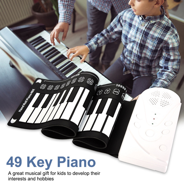 日本TSK 入門級49鍵手卷電子琴 (P3186)