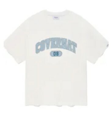 [S] COVERNAT ARCH LOGO T-SHIRT,WHITE, CO2402ST29WH (SCN64)