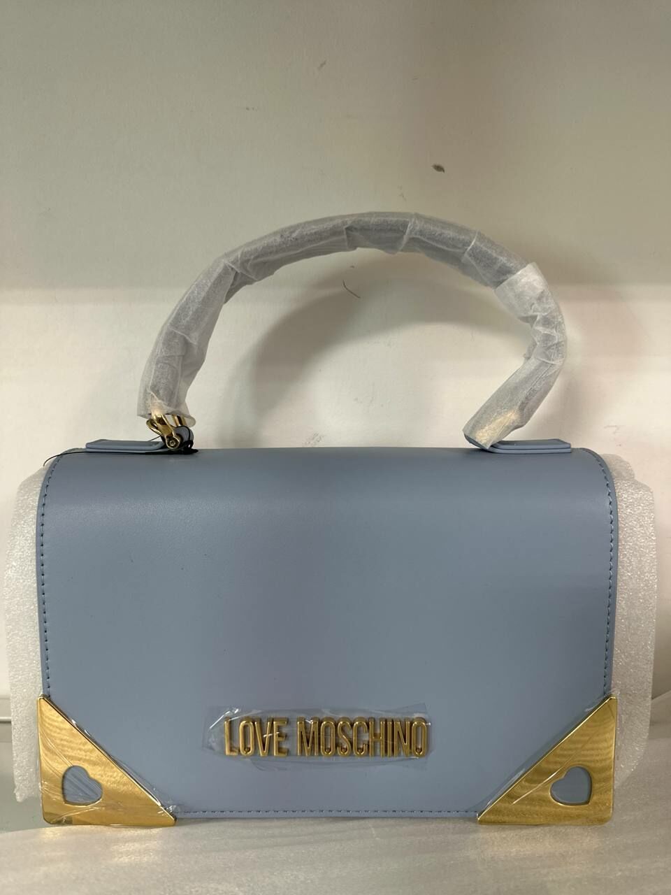 [S] LOVE MOSCHINO JC4165PP1GL11700 BORSA VITELLO,AZZURRO, 8059965842097 (SLM385)