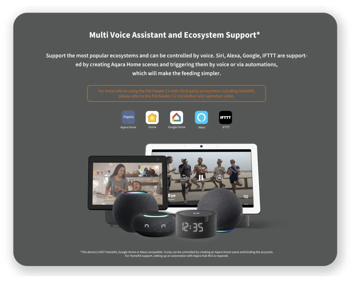 Aqara C1 智能寵物餵食器