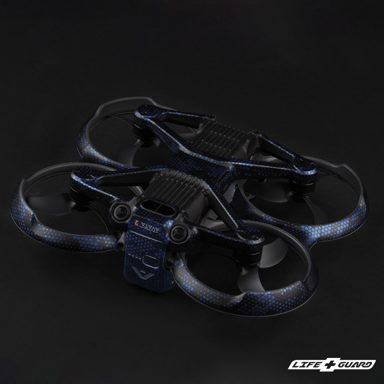 曼巴藍貼膜質感特寫，LIFE+GUARD 設計風格