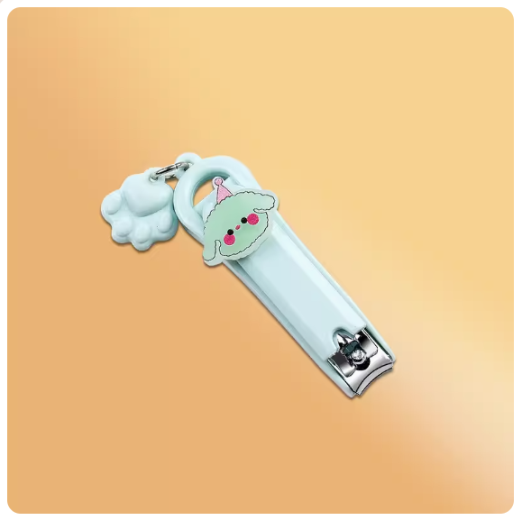 Hotly recommended portable Miyou anti-splash nail clippers ([Pendant Cat Claw Style] Puppy)