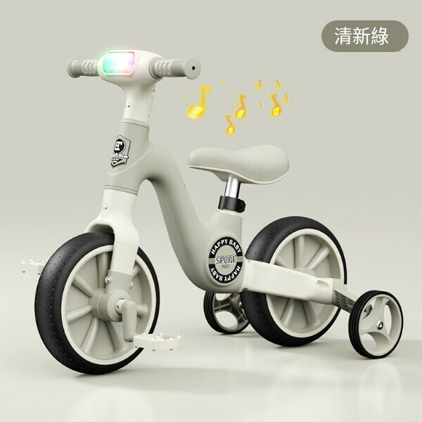 Popular pedal balance scooter [green]