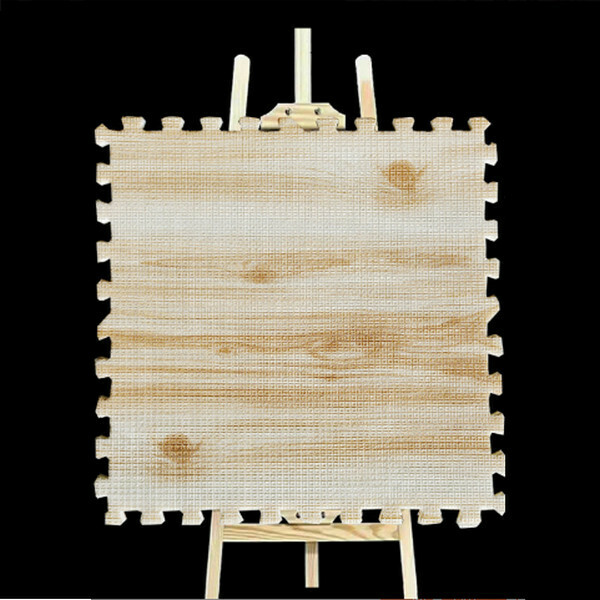 爆款加厚防撞泡沫拼接爬爬墊遊戲地墊【橡牙白】【60*60CM*2cm】