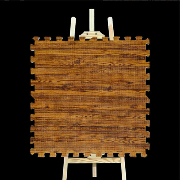 爆款加厚防撞泡沫拼接爬爬墊遊戲地墊【彬木紋色】【60*60CM*2cm】