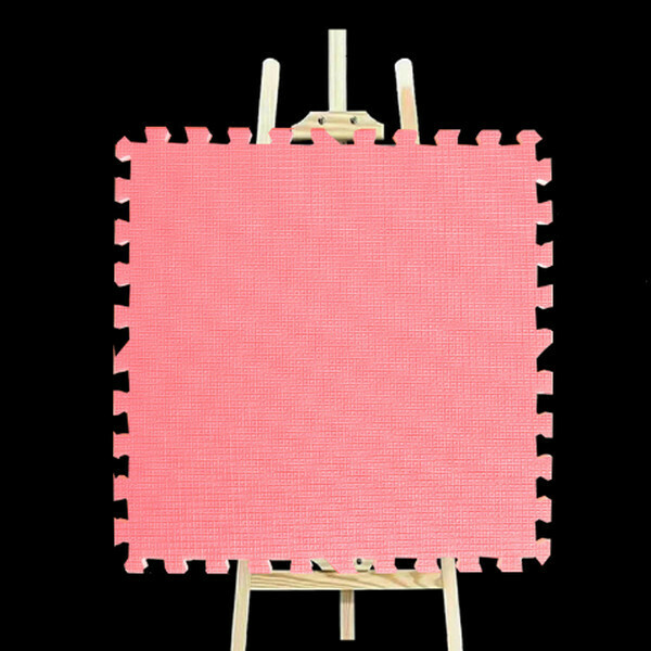 爆款加厚防撞泡沫拼接爬爬墊遊戲地墊【淺粉色】【60*60CM*2cm】