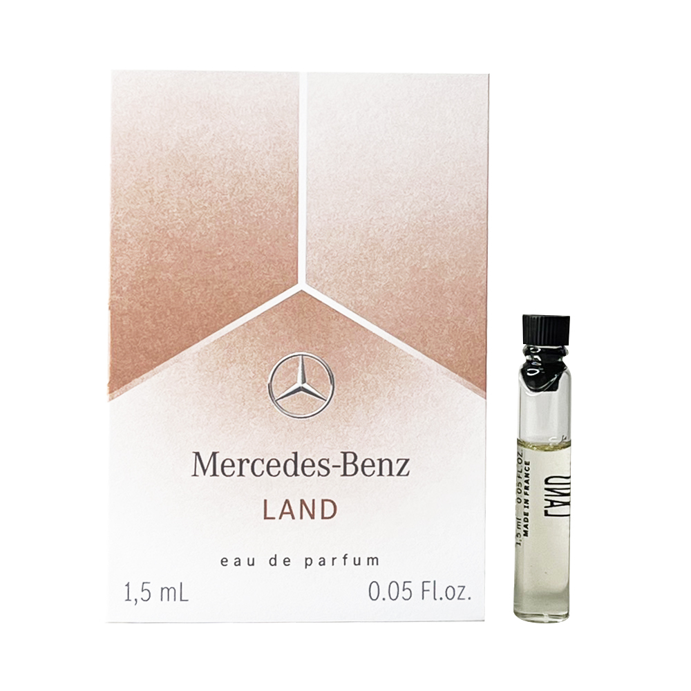 Mercedes Benz 賓士 LAND 三芒星 大地淡香精針管 1.5ml