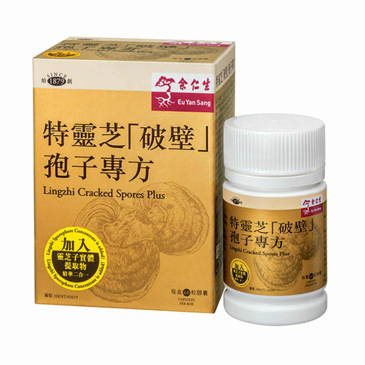 余仁生 - 特靈芝「破壁」孢子專方- 60粒