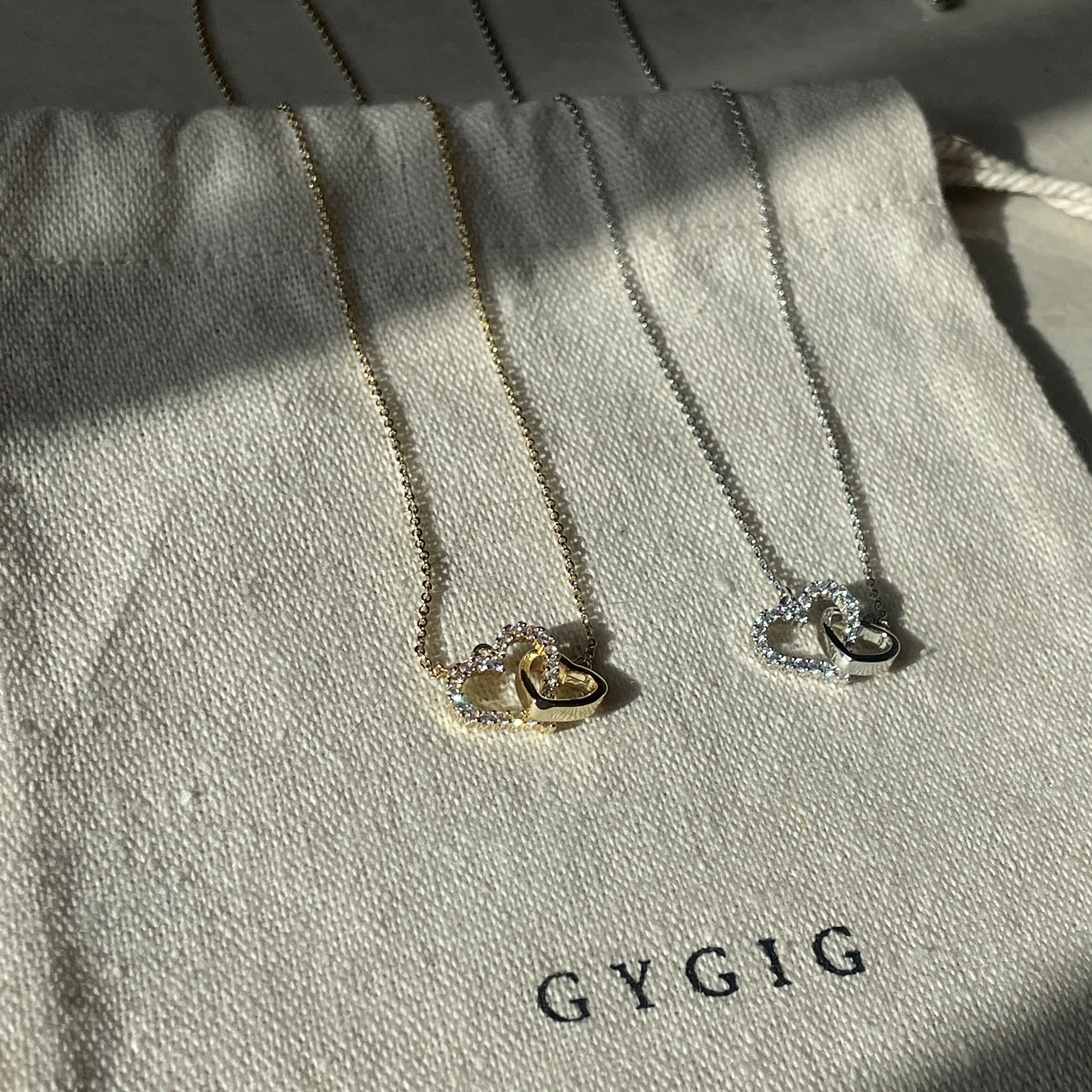 luv永恆心心相扣 時髦甜鎖骨鏈