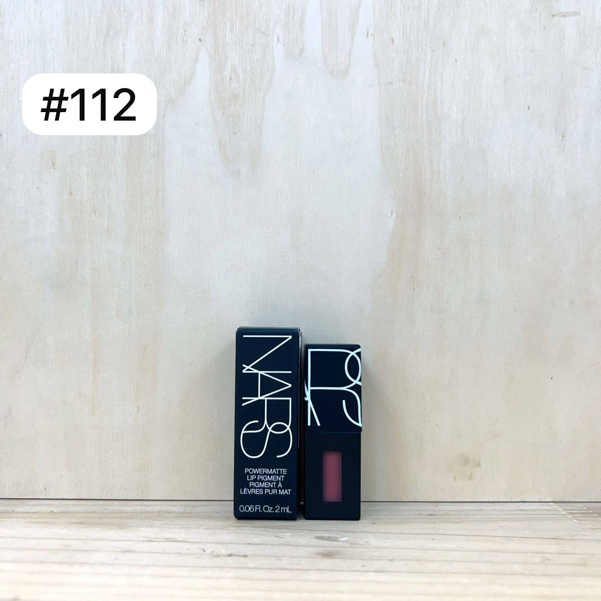 NARS 啞緻水彩唇釉 2ml #112 栗玫紅色