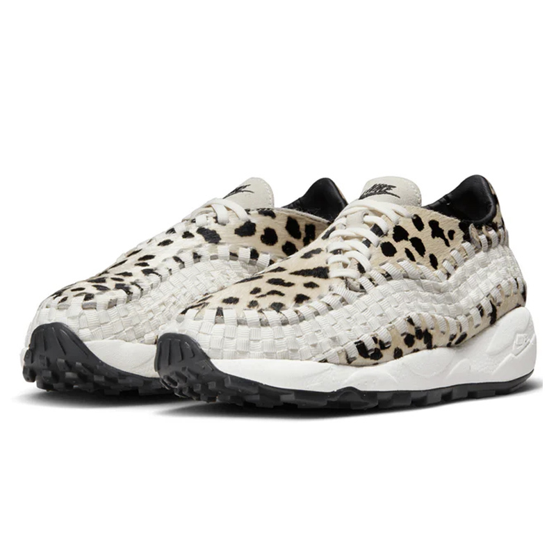 <連線代購商品>男女鞋 NIKE AIR FOOTSCAPE WOVEN 乳牛 獸紋 低筒休閒鞋【FB1959-102】
