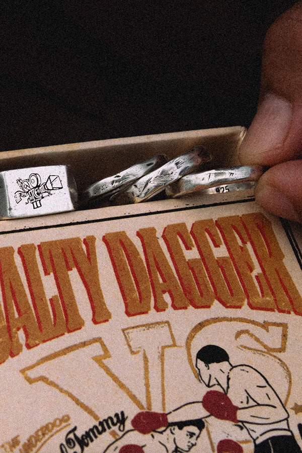 SALTY DAGGER - THREE AMIGOS 戒指 (三件組)