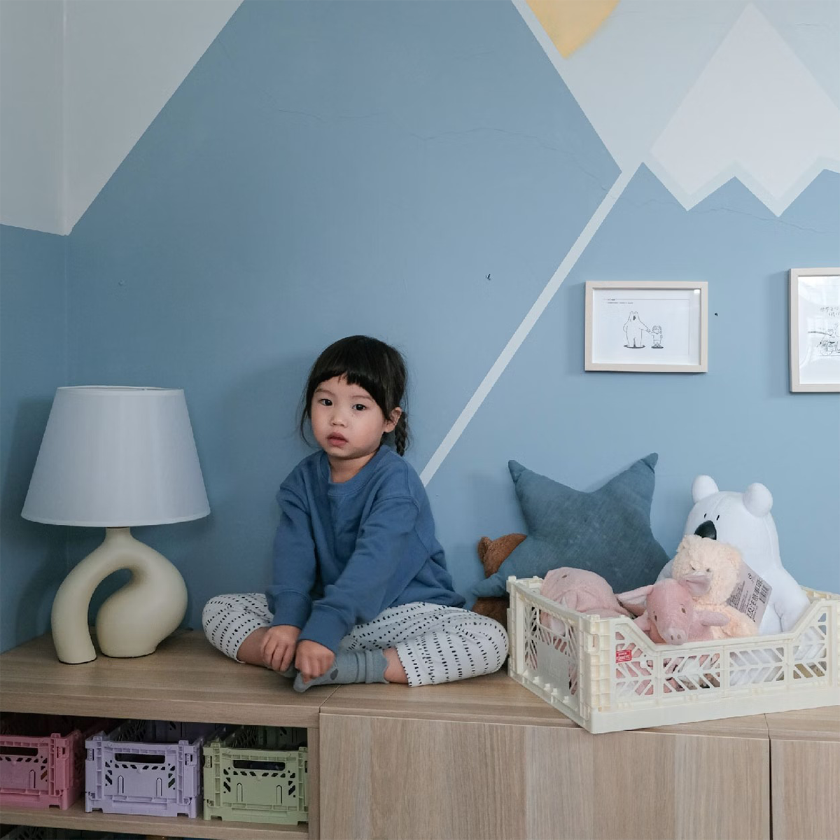 藍色生活實驗室｜收納籃套組三入