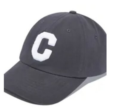 [S] COVERNAT C LOGO BB CAP,CHARCOAL, CO2400CA01CH (SCN77)