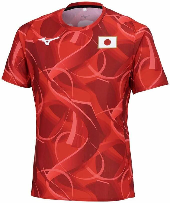 2024 Mizuno Japan Supporter Tee - Red