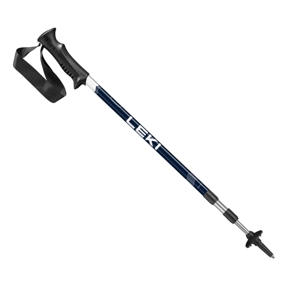 LEKI Eagle 鋁合金旋轉扣登山杖 110-145cm / 單支 / 藍白