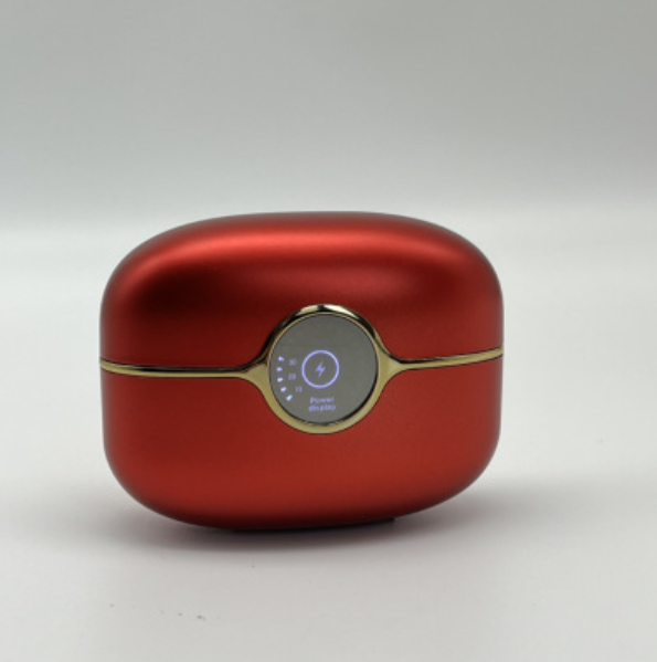 熱推Q1數顯藍牙耳機(紅色【産品體積4cm * 3cm *2cm】)