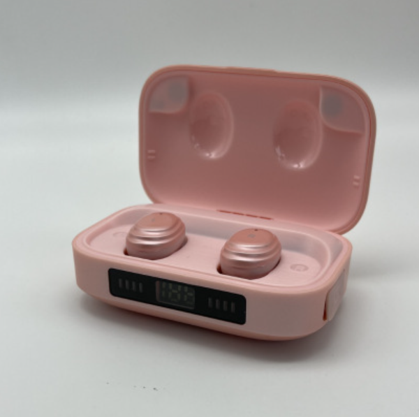 熱推C5TWS藍牙耳機(粉色【産品體積5cm * 5cm *3cm】)