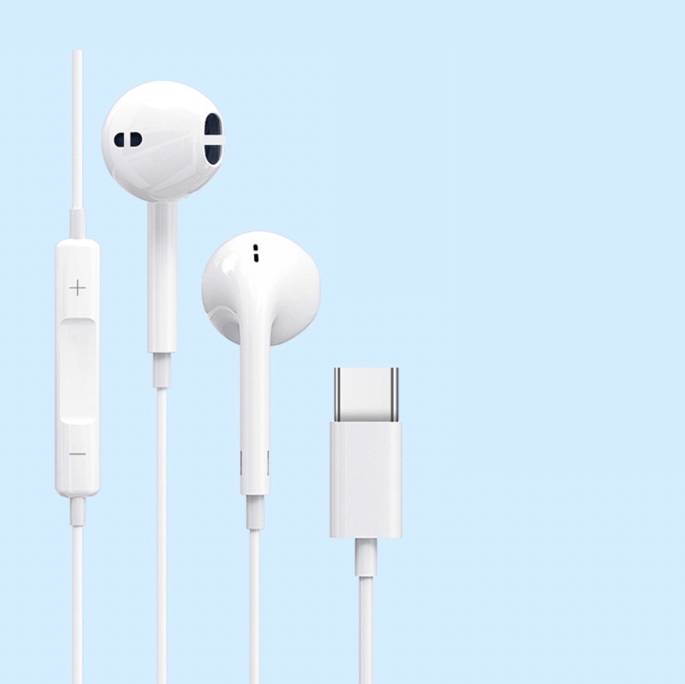 Hot-selling Apple wired headphones (E15-TYPE-C headphones [boxed])
