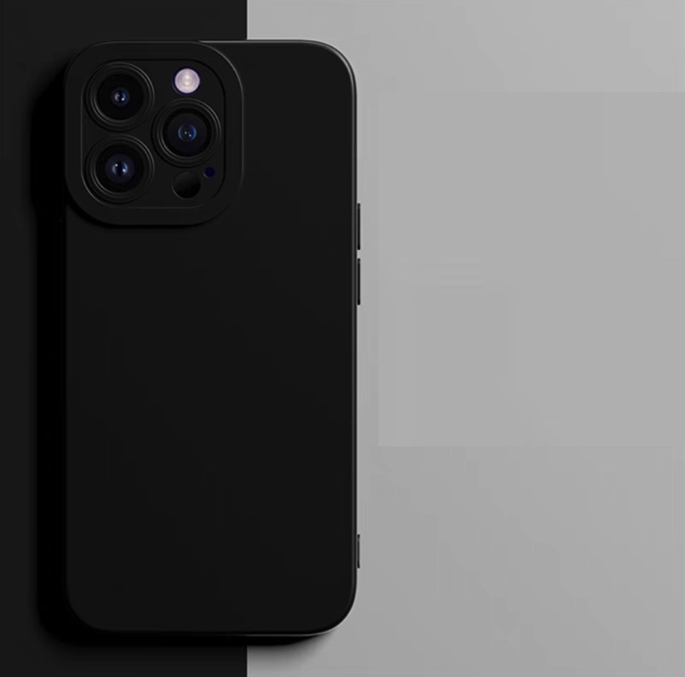 熱推矽膠全包防摔適用於iPhone系列手機殼（經典黑）(下單後聯絡客服確認手機型號)