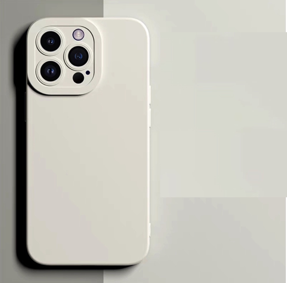 熱推矽膠全包防摔適用於iPhone系列手機殼（古董白）(下單後聯絡客服確認手機型號)