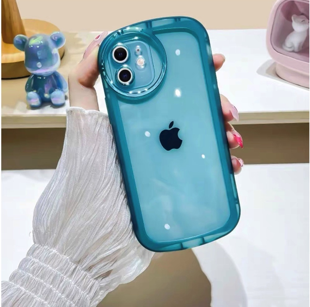 爆款透明保護套防摔全包適用於iPhone系列手機殼（遠峰藍）(下單後聯絡客服確認手機型號)