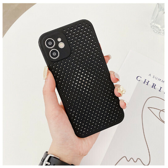 Popular cooling phone case for iPhone 14 (black (contact customer service to confirm the phone model after placing the order)