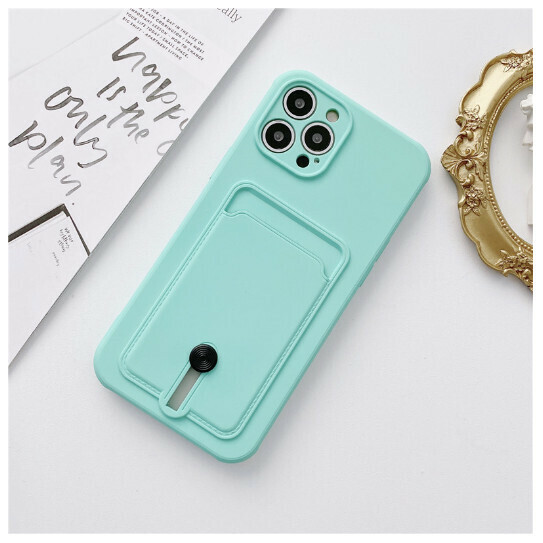 Popular mobile phone case suitable for iphone14pro apple xs max (light cyan (contact customer service to confirm the phone model after placing the order)