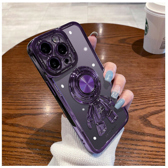 Popular mobile phone case suitable for iPhone 14 (dark purple (contact customer service to confirm the phone model after placing the order)