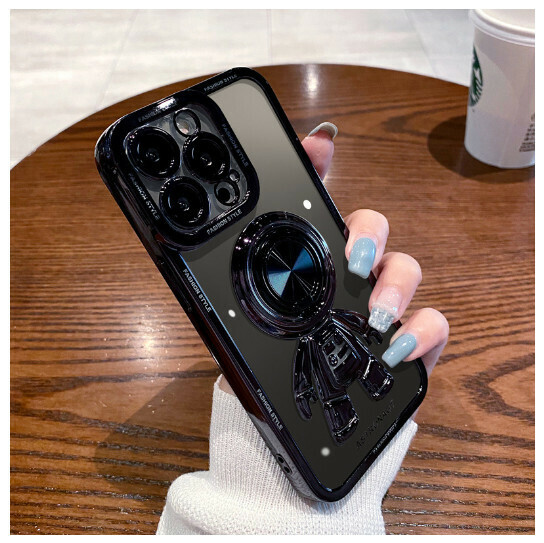 Popular mobile phone case suitable for iPhone 14 (graphite black (contact customer service to confirm the phone model after placing the order)