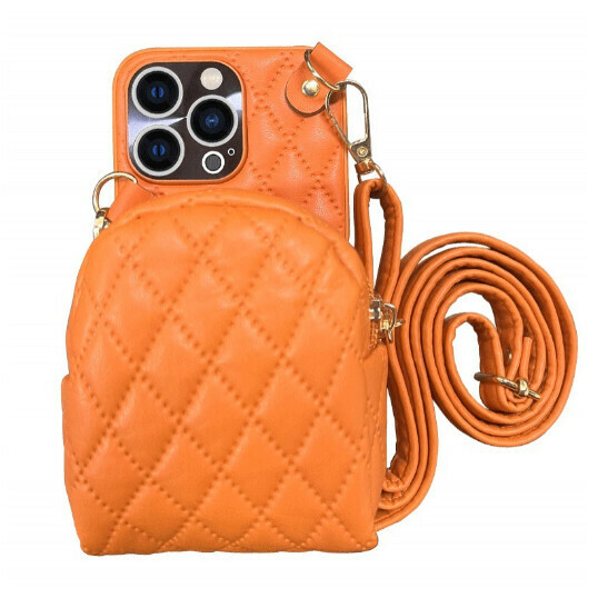 The popular mobile phone case is suitable for Apple 13PRO/iPhone14 [Orange] (contact customer service to confirm the phone model after placing the order)