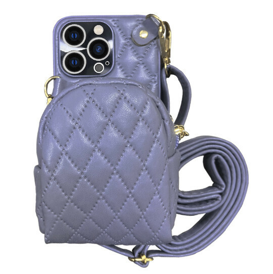 The popular mobile phone case is suitable for Apple 13PRO/iPhone14 [Purple] (contact customer service to confirm the phone model after placing the order)