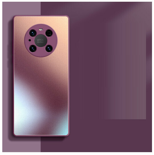 Popular mobile phone case suitable for Huawei mate50pro Honor 60 Apple 14pro [frosted glass-plum color] (contact customer service to confirm the phone model after placing the order)