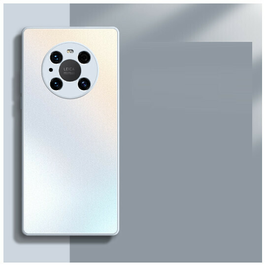 Popular mobile phone case suitable for Huawei mate50pro Honor 60 Apple 14pro [frosted glass-first snow white] (contact customer service to confirm the phone model after placing the order)