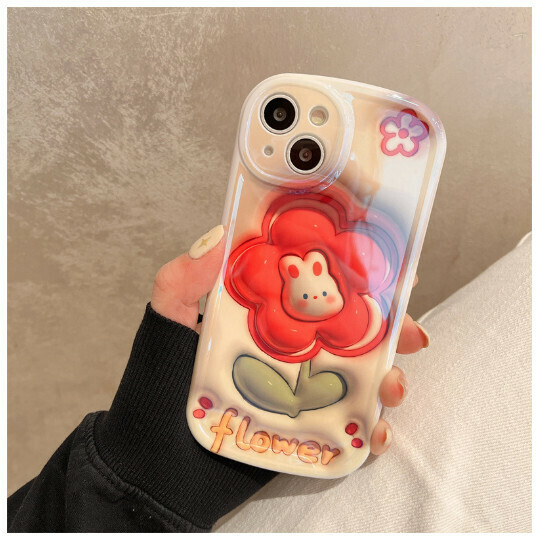 The new mobile phone case is suitable for iPhone 14 promax Apple 13 [Flowy flower] (contact customer service to confirm the mobile phone model after placing the order)