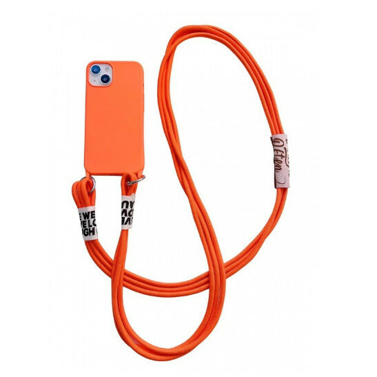 The new mobile phone case is suitable for iphone13promax [orange] (contact customer service to confirm the mobile phone model after placing the order)